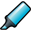 Highlighter Blue-01 icon